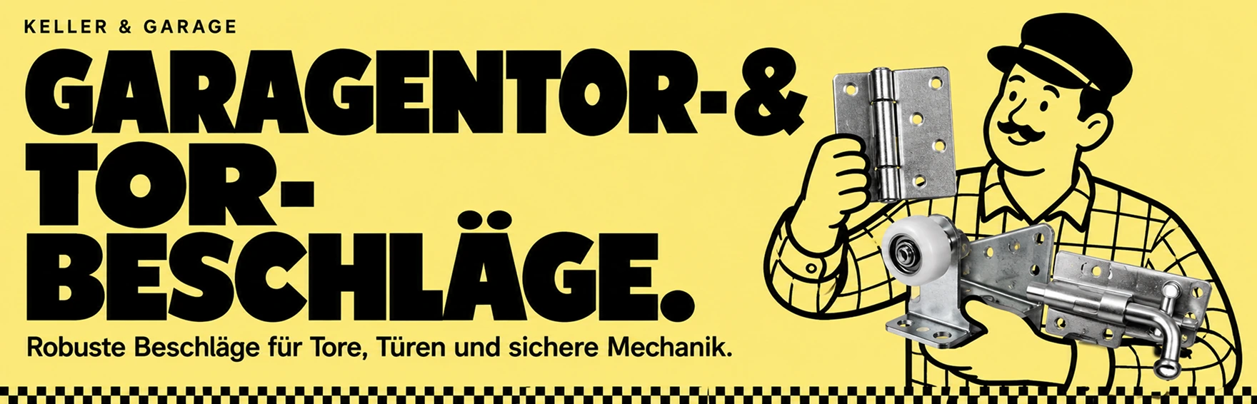 Garagentor- & Torbeschläge
