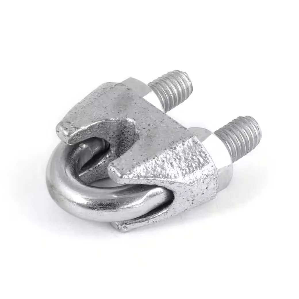 5x DQ-PP Drahtseilklemme Bügelform 10-20 mm verzinkt