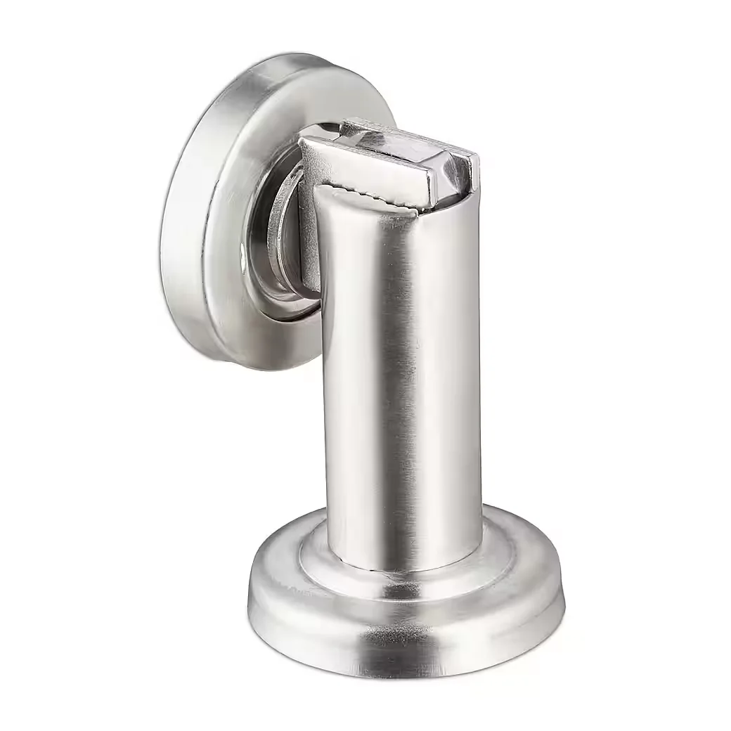 Relaxdays Türstopper Magnet Edelstahl Türfeststeller Boden