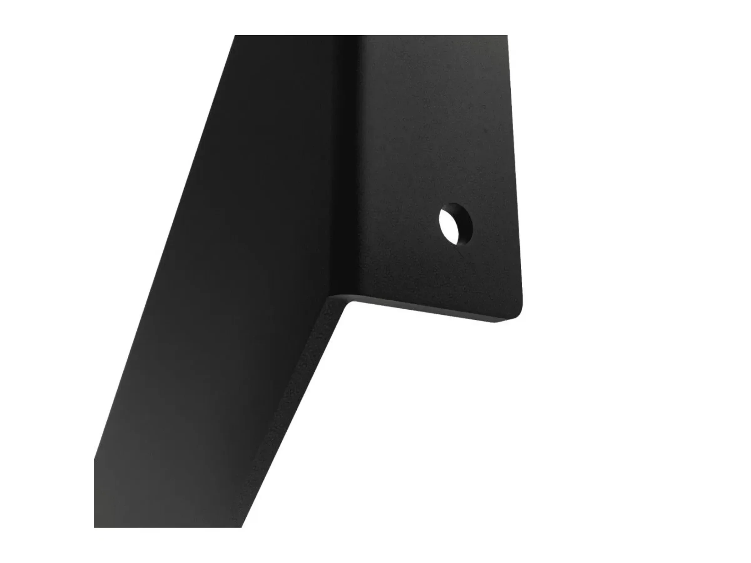 HEVVA Regalhalter Regalwinkel LICHTENBERG 10 cm 2er Set schwarz