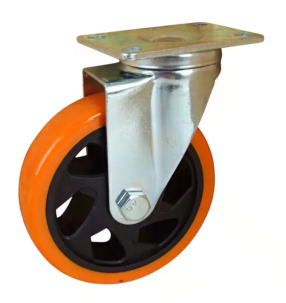 Buri Möbelrolle 125 mm Lenkrolle Schwerlastrolle Transportrolle