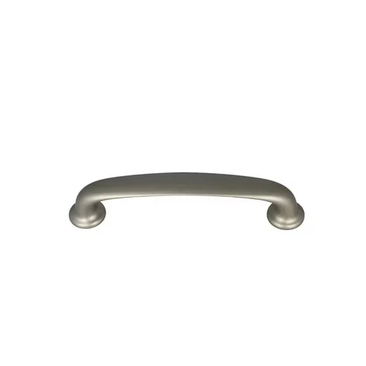 MS BESCHLÄGE Möbelgriff Zamak Satin 128 mm Lochabstand