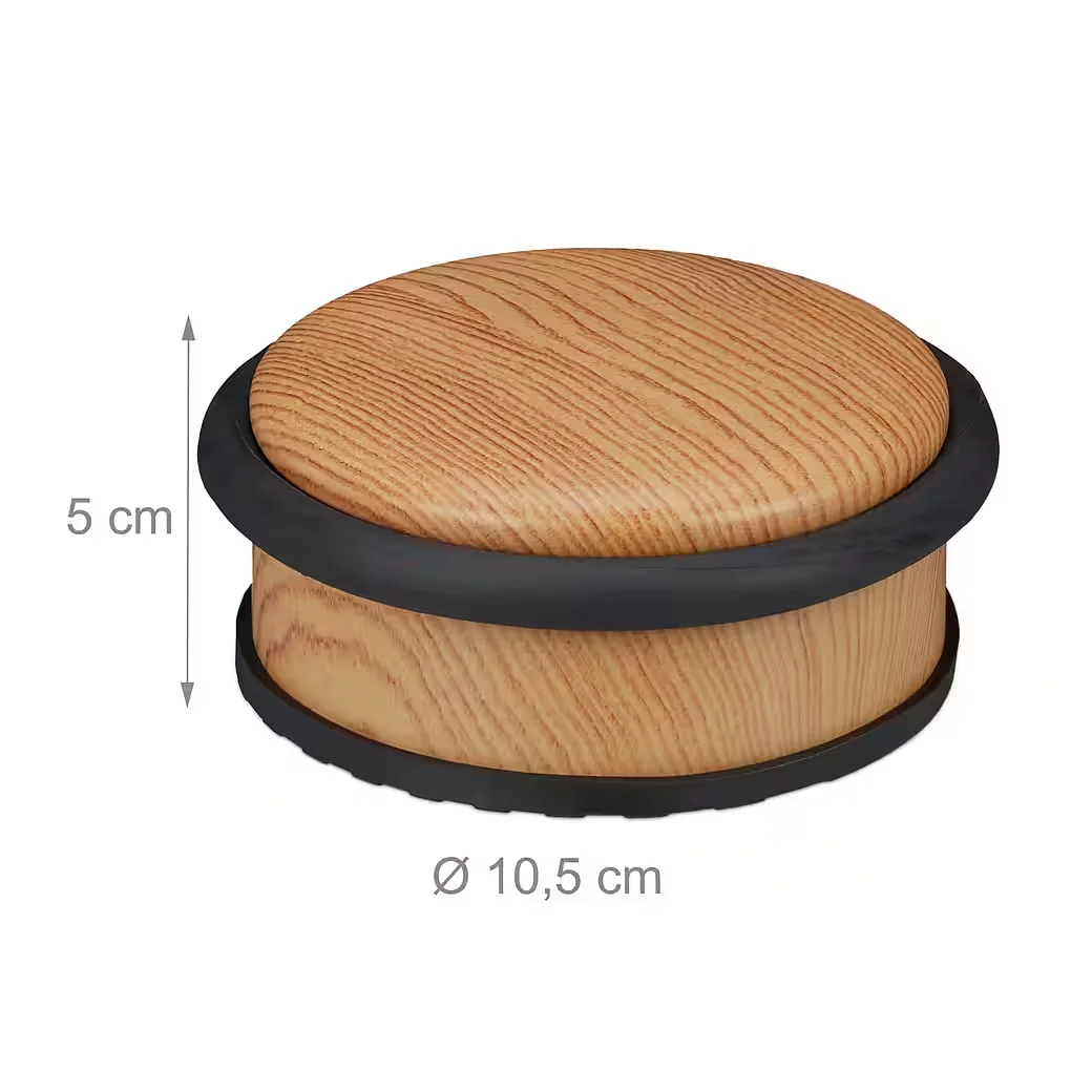 Relaxdays Türstopper Holzoptik Türkeil