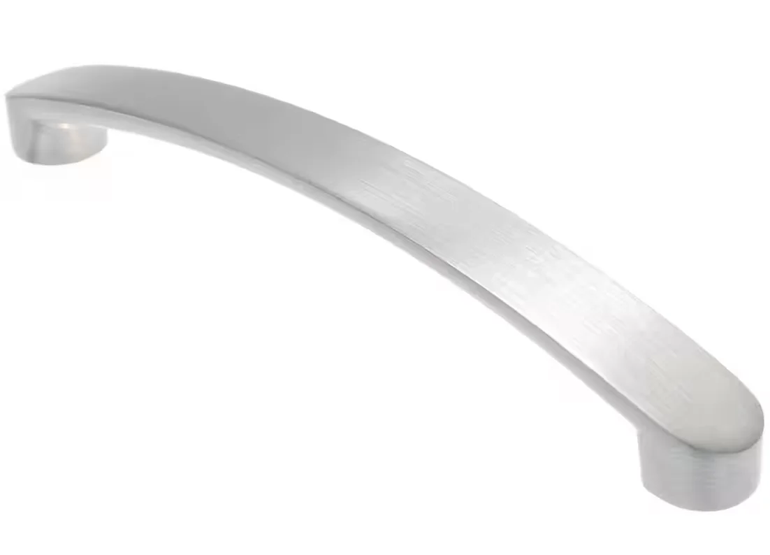 LIVINGPOINT24 Möbelgriff BA 160 mm Aluminium gebürstet Silber modern