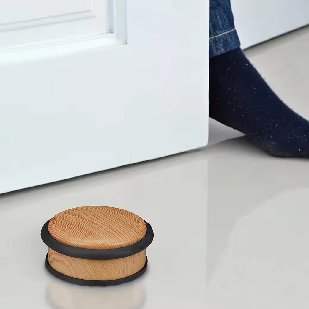 Relaxdays Türstopper Holzoptik Türkeil