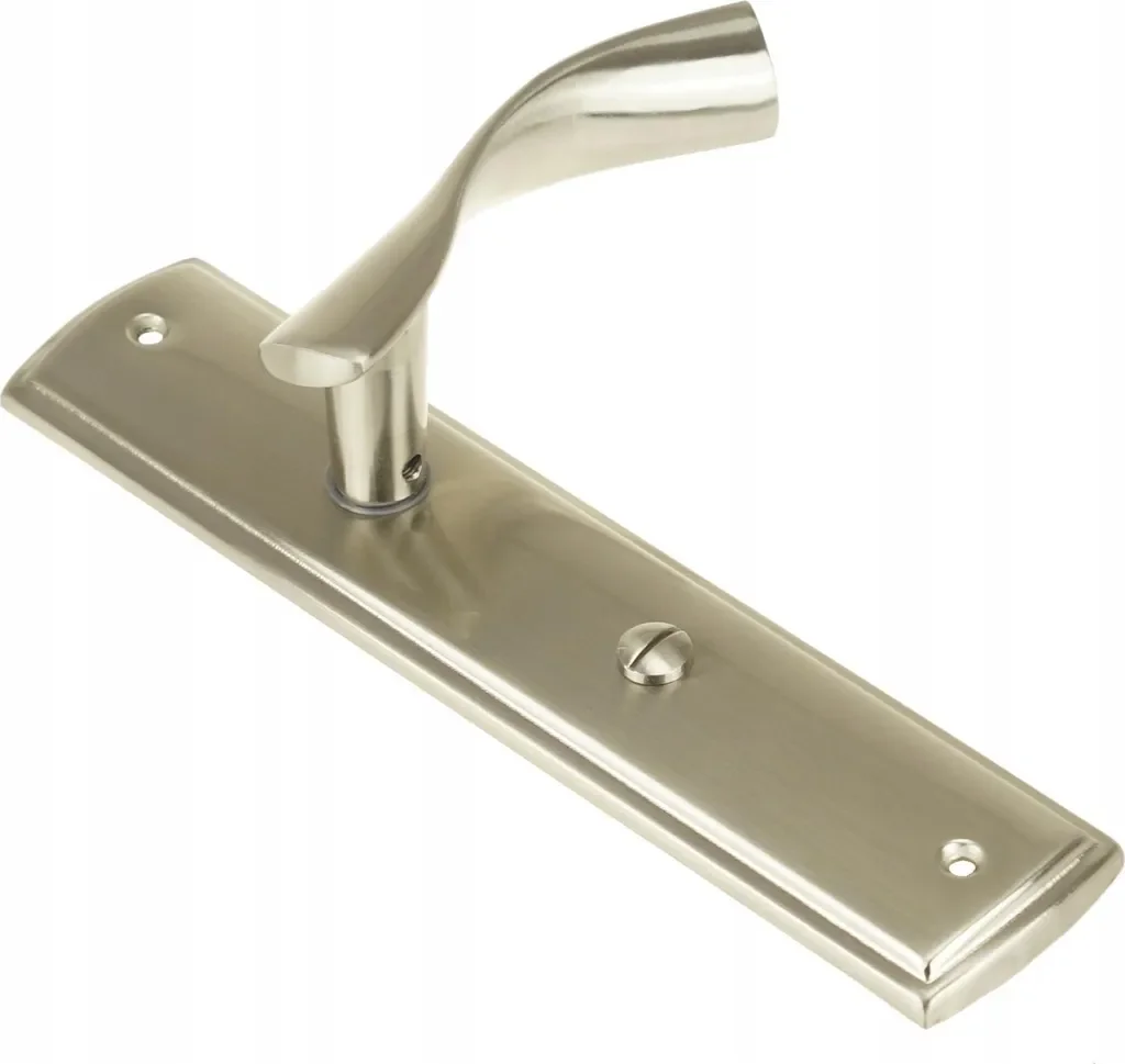 FEINZ Türdrücker Türbeschlag 90 WC Nickel satiniert universell