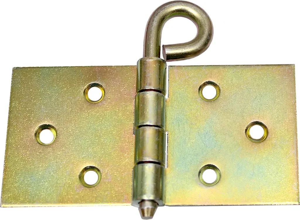 KeyMet Kulissenscharnier Tischband breit 50x100x2 mm loser Stift gelb