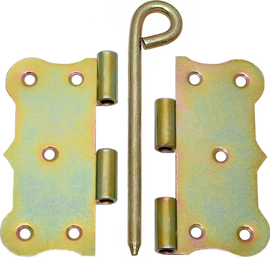 KeyMet Kulissenscharniere 80x80 Türband Retro mit losem Stift