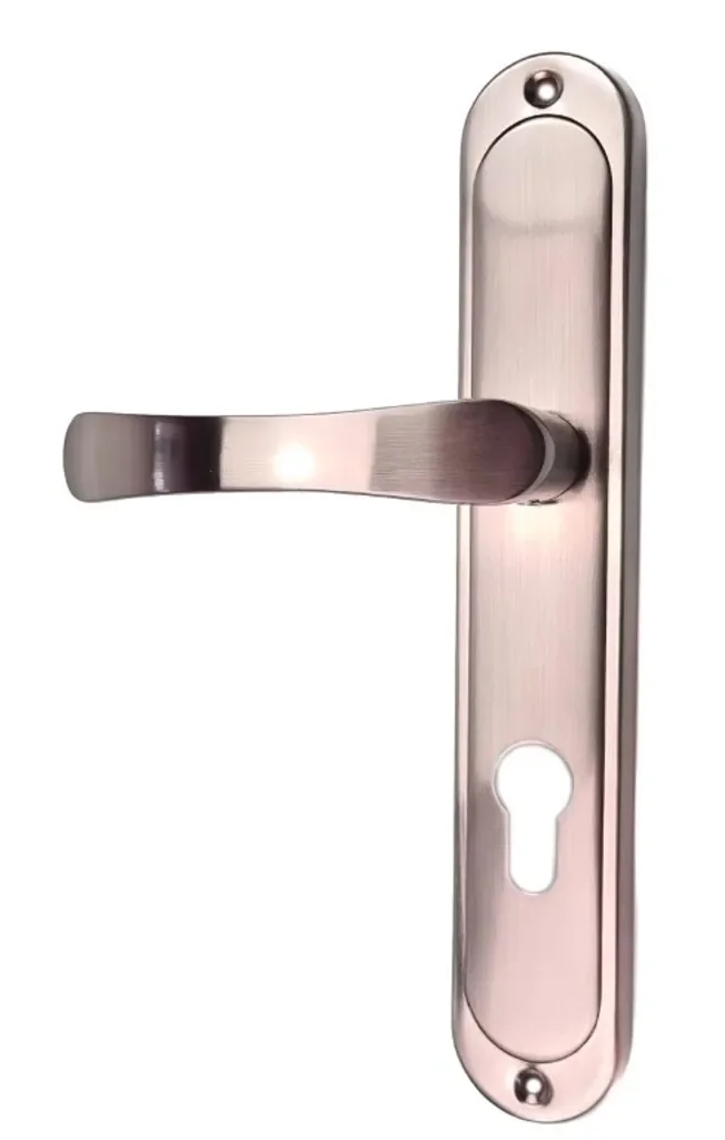 MonJar Türklinke Türbeschlag Buntbart 72 mm Satin SYD