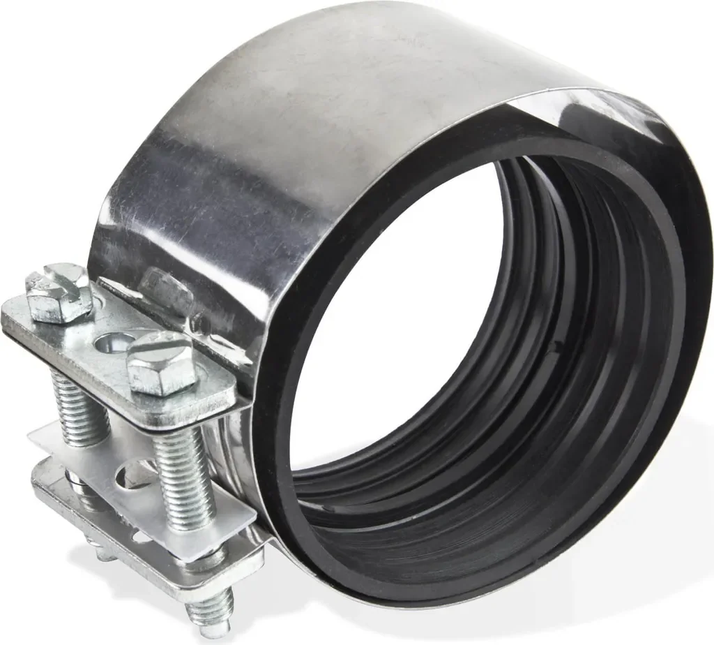 Otto Haas Edelstahl Verbinder Schelle DN300 für Gussrohr CV CE