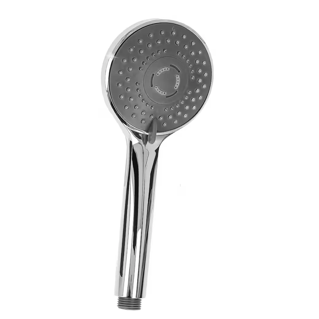 Duschbrause Komfort-Handbrause Ø 100 mm, mit 3-Funktionen und Antikalknoppen