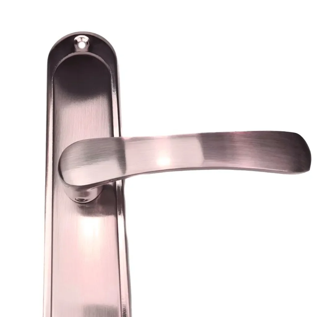 MonJar Türklinke Türbeschlag Buntbart 72 mm Satin SYD