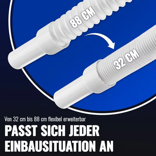 POPPSTAR Siphon für Waschbecken