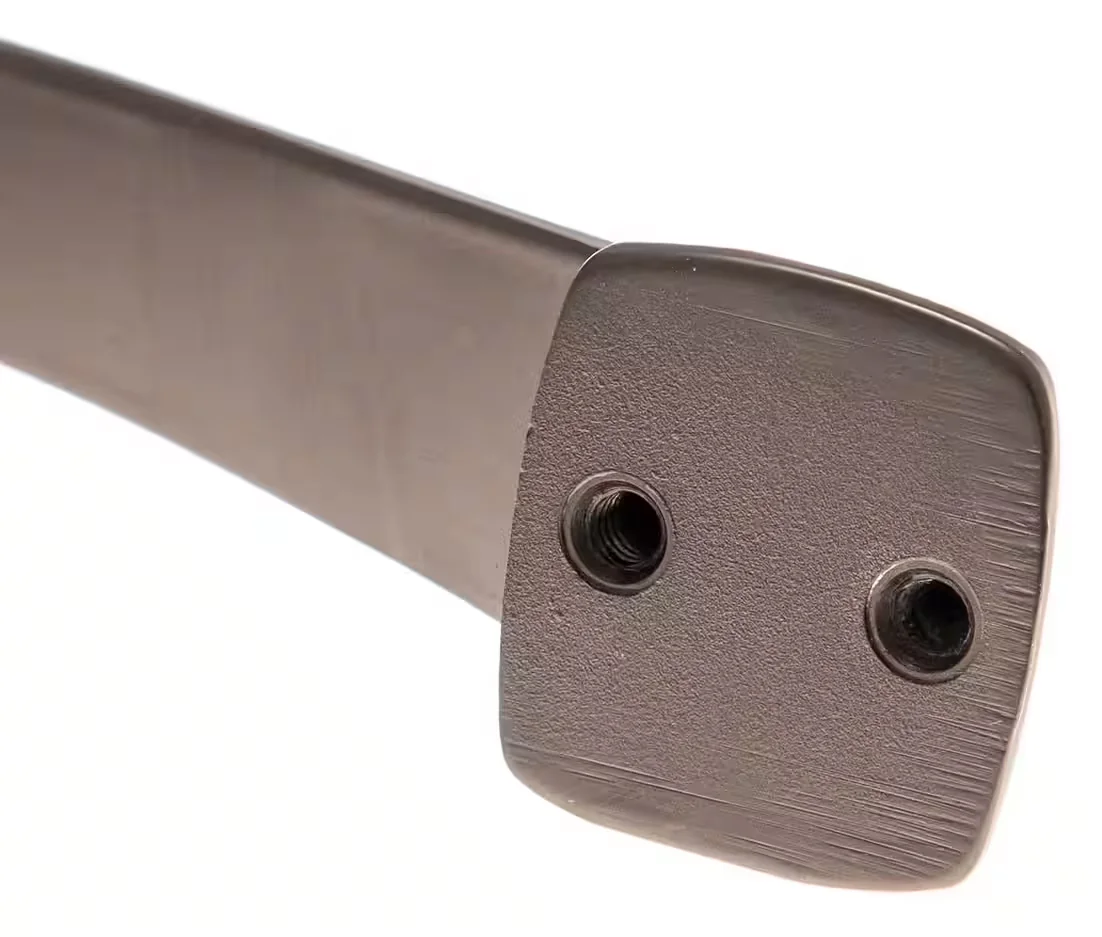 LIVINGPOINT24 Möbelgriff BA 160 mm Küchengriff dunkel gebürstet