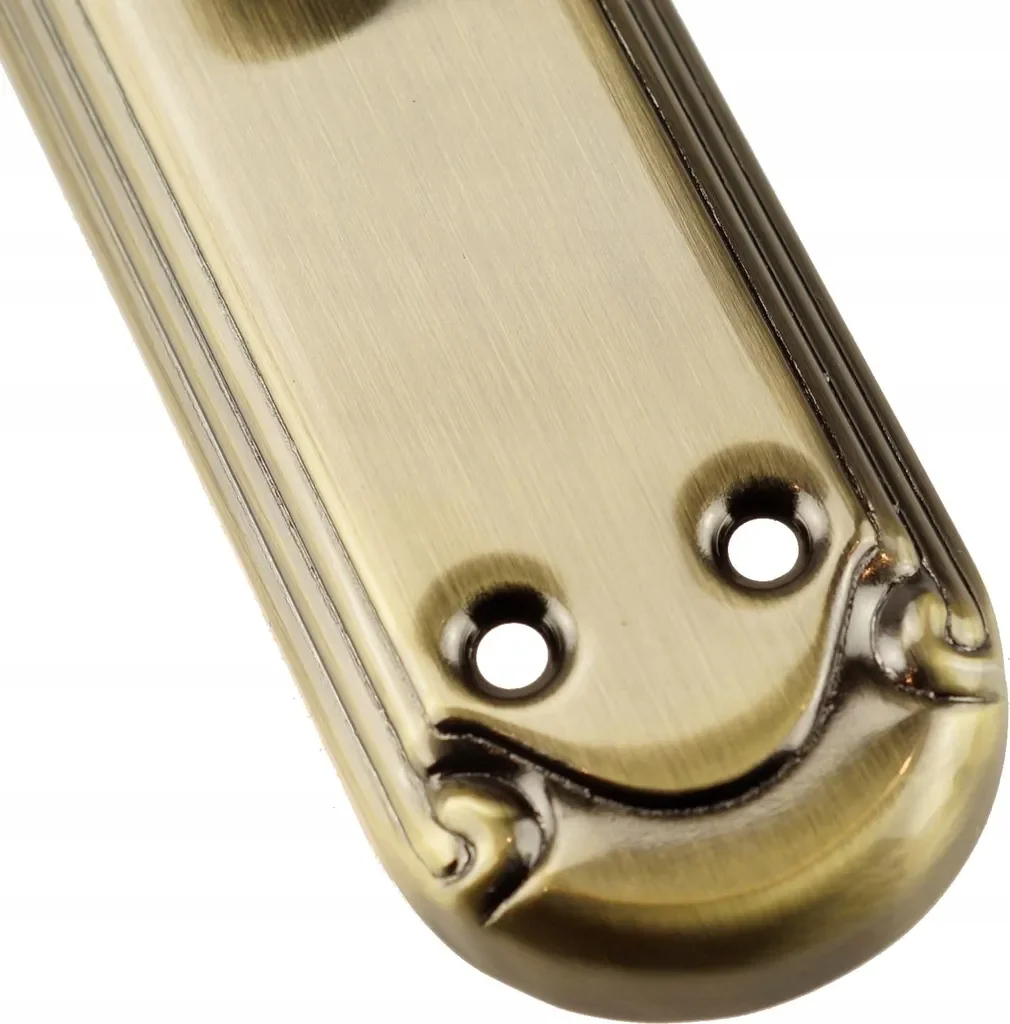 FEINZ Türdrücker WC 90 mm Nickel Patina Türbeschlag