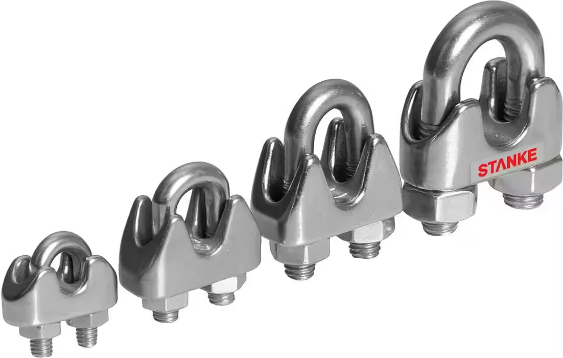 STANKE Drahtseilklemme Bügelformklemme Edelstahl