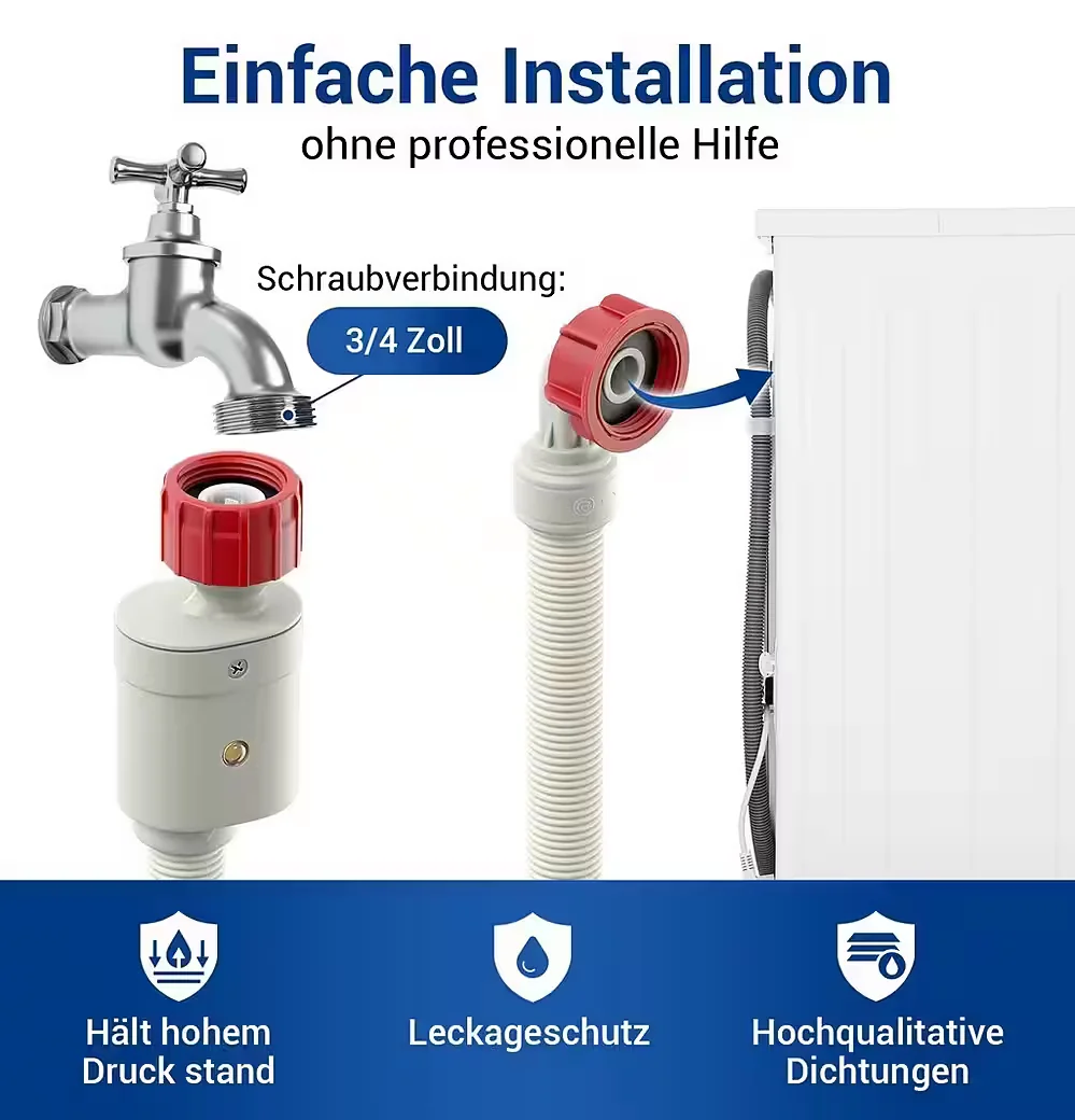 VIOKS Aquastop Zulaufschlauch 3/4 Zoll Sicherheitsschlauch
