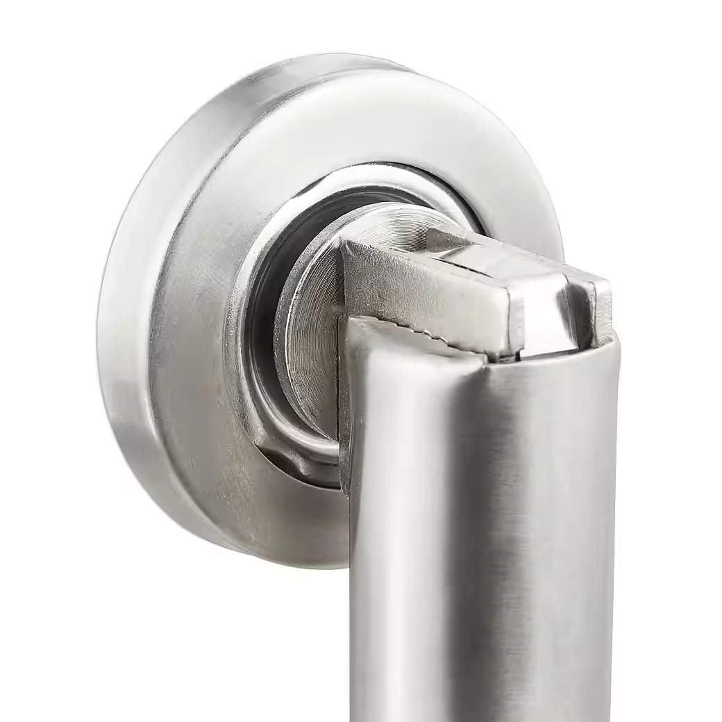 Relaxdays Türstopper Magnet Edelstahl Türfeststeller Boden