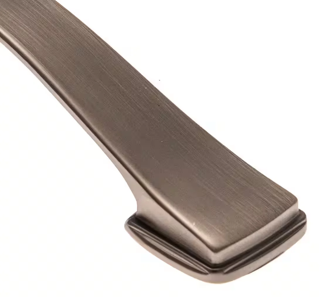 LIVINGPOINT24 Möbelgriff BA 160 mm Küchengriff dunkel gebürstet