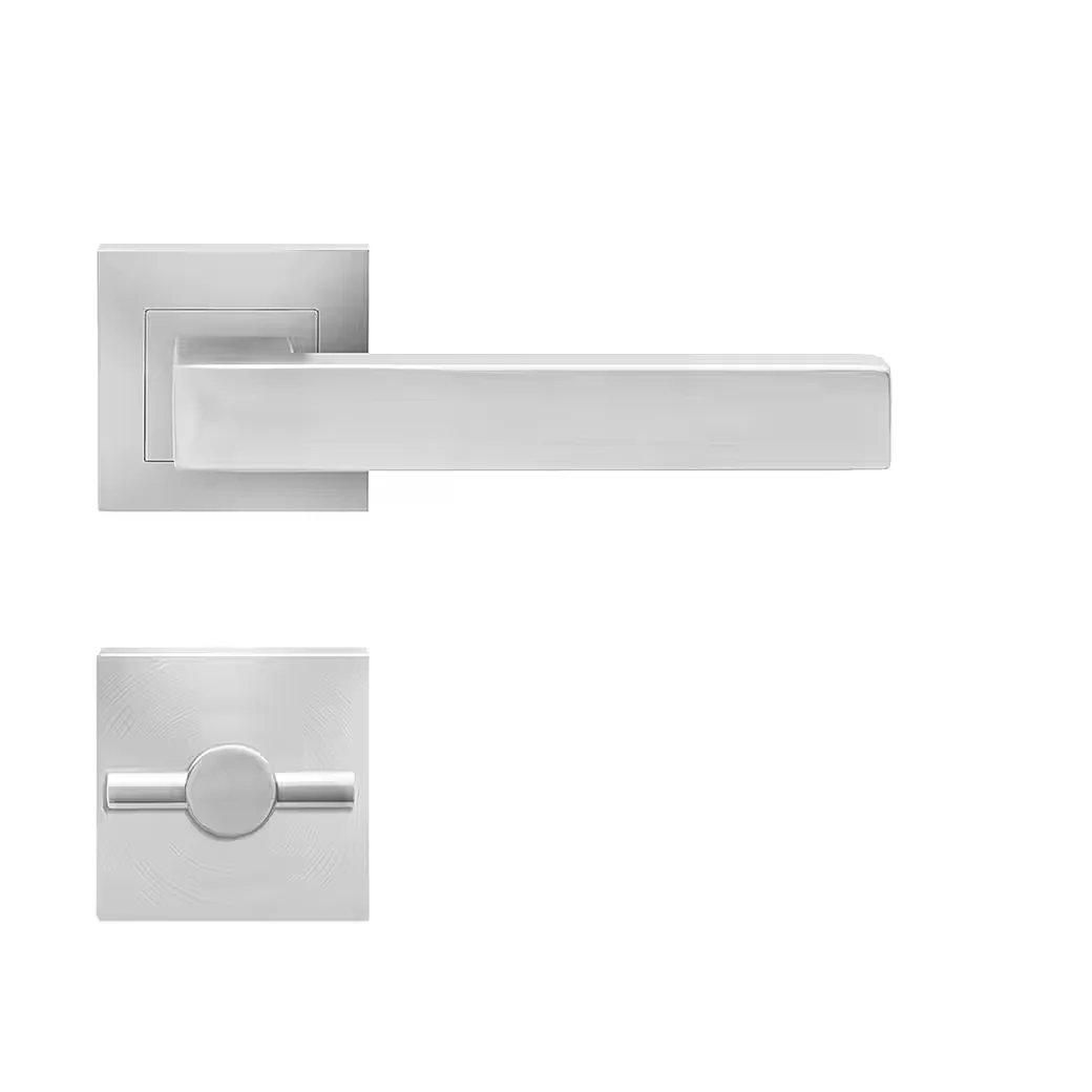 PROFI Türbeschlag Drückergarnitur Slimstyle E800Q mit WC Schloss