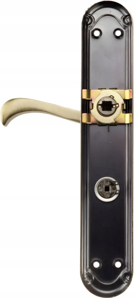 FEINZ Türdrücker WC 90 mm Nickel Patina Türbeschlag