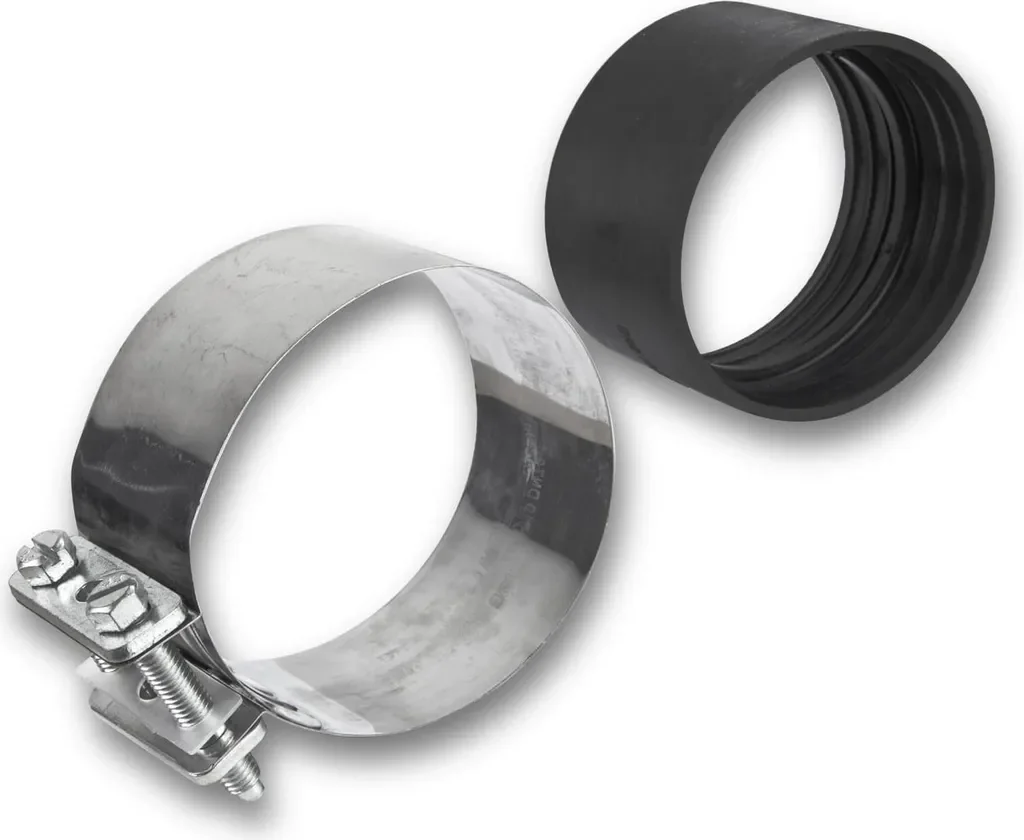 Otto Haas Edelstahl Verbinder Schelle DN300 für Gussrohr CV CE