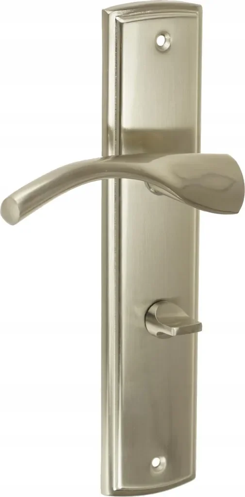 FEINZ Türdrücker Türbeschlag 90 WC Nickel satiniert universell