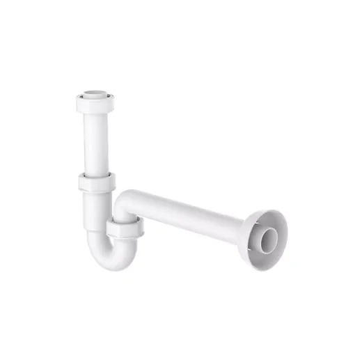 Kirchhoff ECO-SAVE Siphon Röhrensiphon grau 1 1/4 Zoll 32 mm