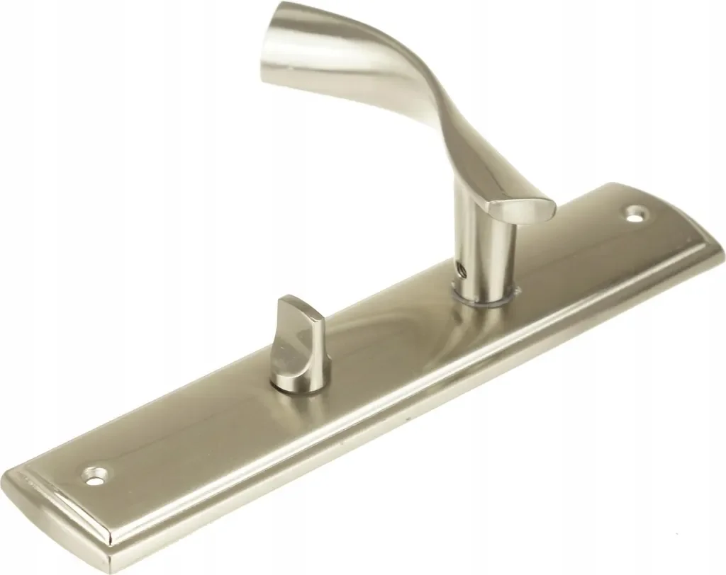 FEINZ Türdrücker Türbeschlag 90 WC Nickel satiniert universell