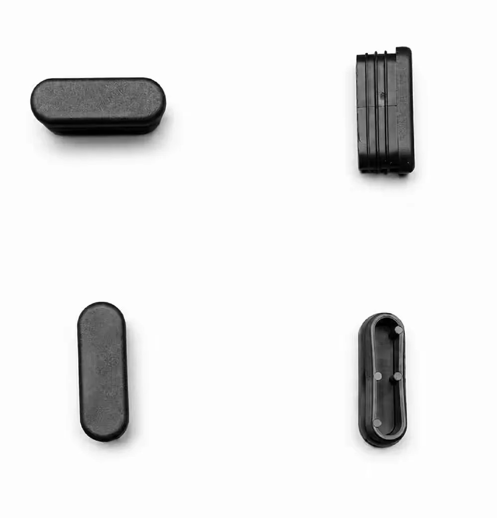 GARDISSIMO Fußkappen 4er Set für Gartenstuhl 40x14 mm anthrazit